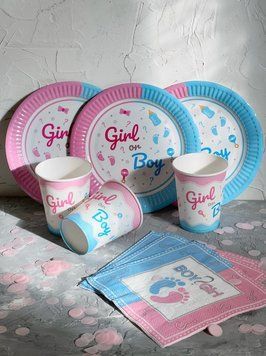 Набір посуду girl boy на 10 осіб   32211 фото